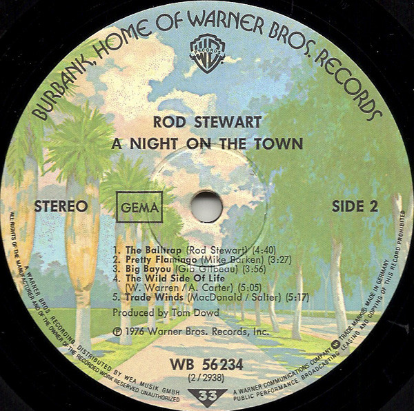 Cover zu Rod Stewart - A Night On The Town | 1976 | Vinyl | Rock | Germany