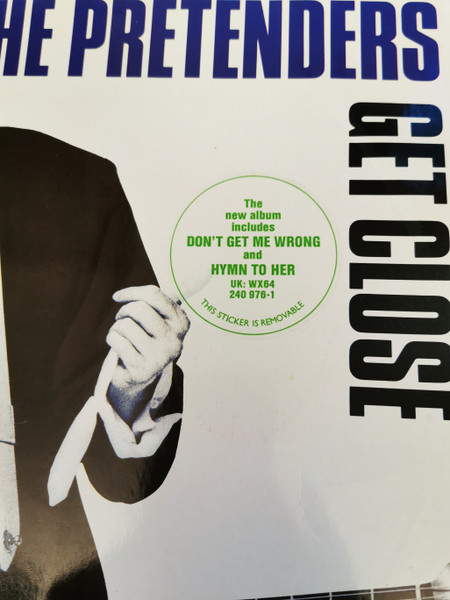 Cover zu The Pretenders - Get Close | 1986 | Vinyl | Rock | Europe