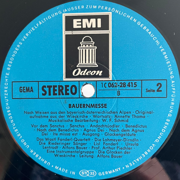 Cover zu Various - Bauernmesse | Vinyl | Classical, Folk, World, & Country | Germany Schallplatten Ankauf