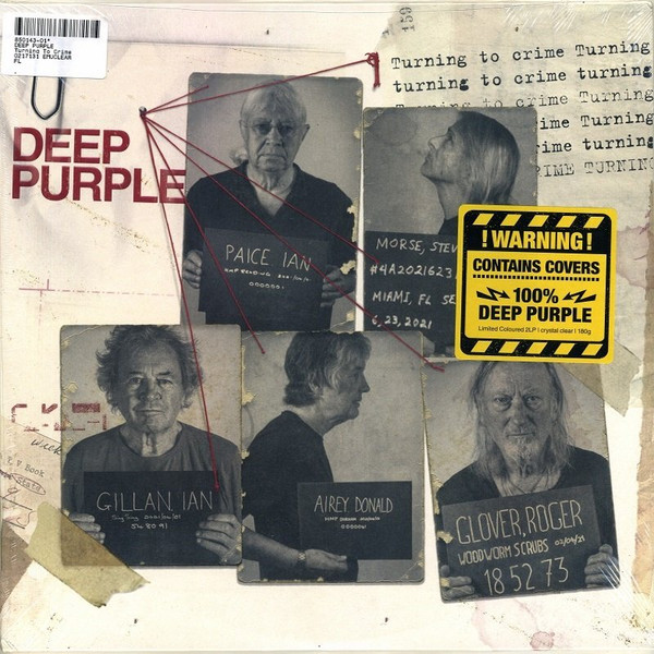 Cover zu Deep Purple - Turning To Crime | 2021 | Vinyl | Jazz, Rock, Blues, Folk, World, & Country | Germany