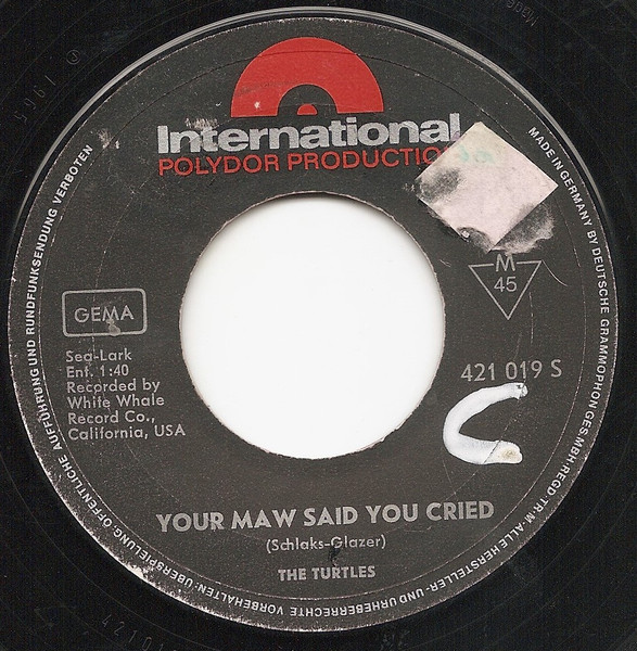 Cover zu The Turtles - Let Me Be | 1965 | Vinyl | Rock | Germany Schallplatten Ankauf