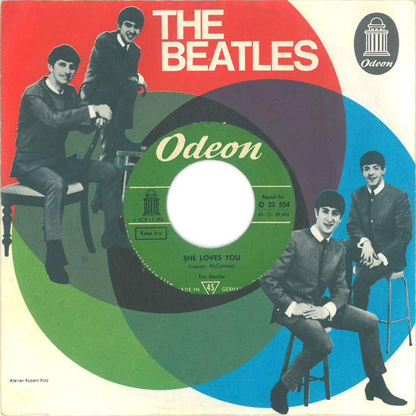 Cover zu The Beatles - She Loves You | 1963 | Vinyl, 45 RPM, 7