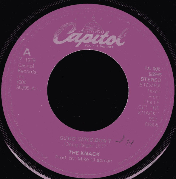 Cover zu The Knack (3) - Good Girls Don't | 1979 | Vinyl | Rock | Netherlands Schallplatten Ankauf