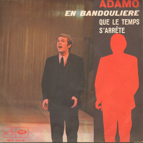 Cover zu Adamo - En Bandouliere | 1966 | Vinyl | Pop | Italy Schallplatten Ankauf