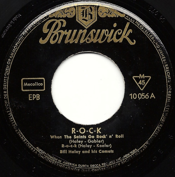 Cover zu Bill Haley And His Comets - R-O-C-K | 1956 | Vinyl | Rock | Germany Schallplatten Ankauf