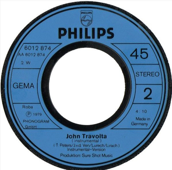 Cover zu Sandy (8) - Ich Bin Verliebt In John Travolta | 1979 | Vinyl | Rock, Pop | Germany