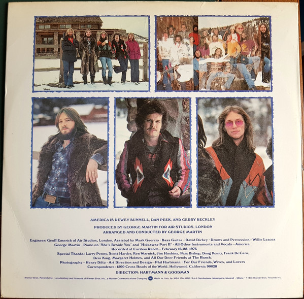 Cover zu America (2) - Hideaway | 1976 | Vinyl | Rock, Pop | Italy Schallplatten Ankauf
