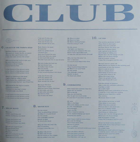 Cover zu Culture Club - Colour By Numbers | 1983 | Vinyl | Electronic, Pop | France