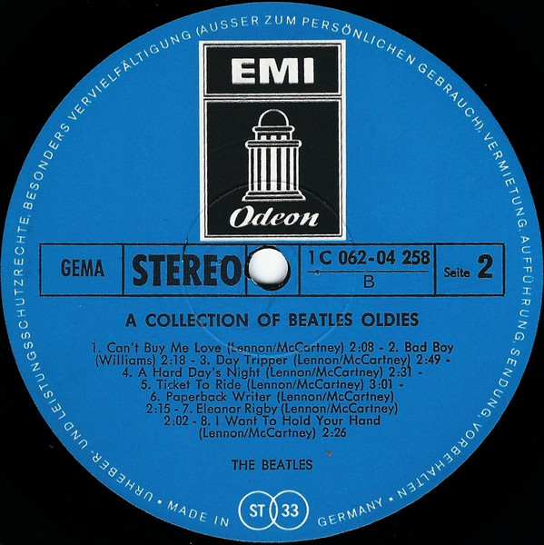 Cover zu The Beatles - A Collection Of Beatles Oldies | 1971 | Vinyl | Rock | Germany Schallplatten Ankauf