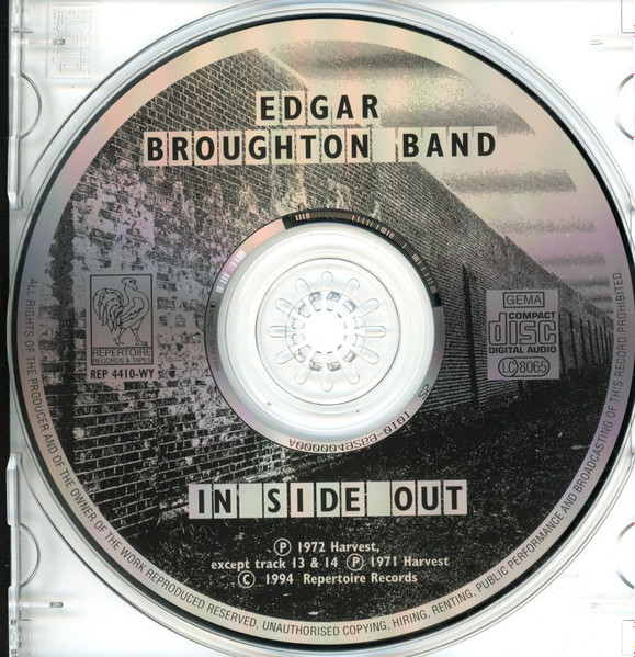 Cover zu The Edgar Broughton Band - In Side Out | Vinyl | Rock | Germany Schallplatten Ankauf