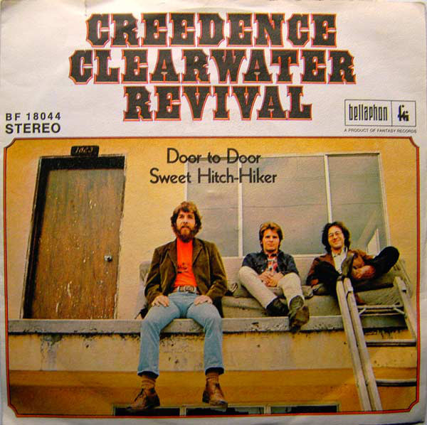Cover zu Creedence Clearwater Revival - Sweet Hitch-Hiker / Door To Door | 1971 | Vinyl | Rock | Germany Schallplatten Ankauf