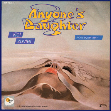 Cover zu Anyone's Daughter - Viel Zuviel | 1983 | Vinyl | Rock | Germany Schallplatten Ankauf