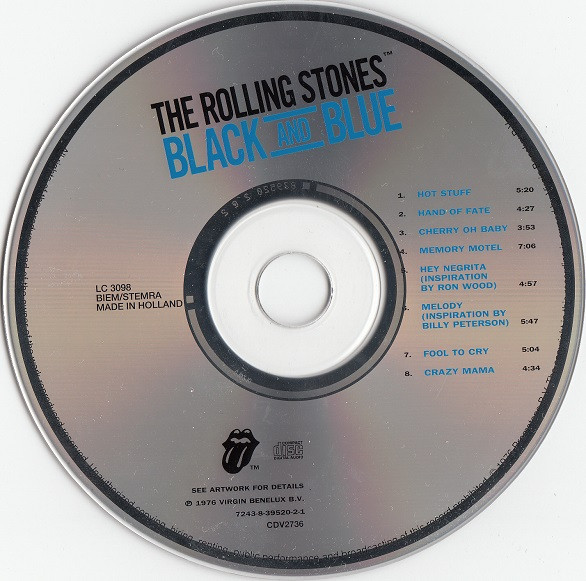 Cover zu The Rolling Stones - Black And Blue | 1994 | Vinyl | Rock | Europe