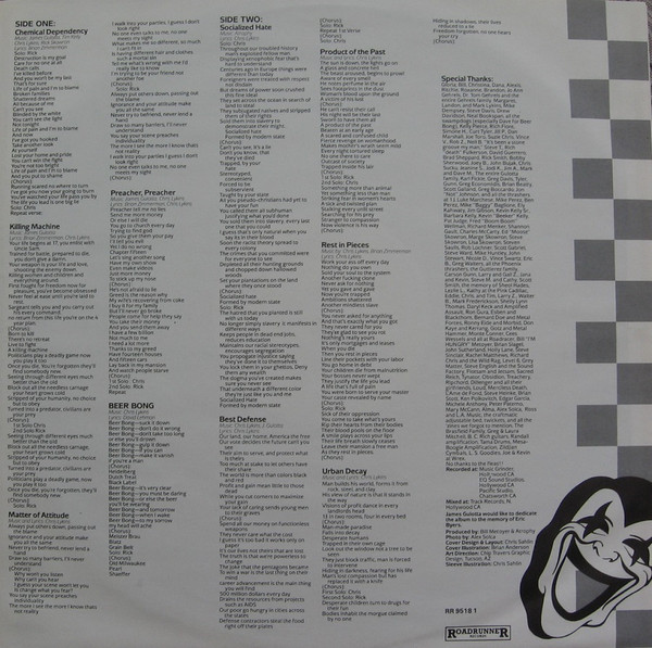Cover zu Atrophy (2) - Socialized Hate | 1988 | Vinyl | Rock | Europe