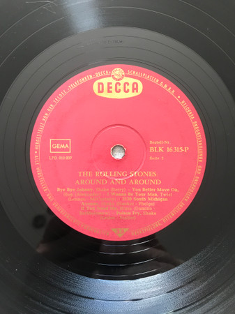 Cover zu The Rolling Stones - Around And Around | 1964 | Vinyl | Rock | Germany