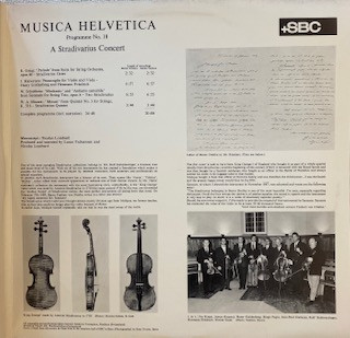 Cover zu Various - Christmas in Switzerland | 1972 | Vinyl | Classical | Switzerland Schallplatten Ankauf