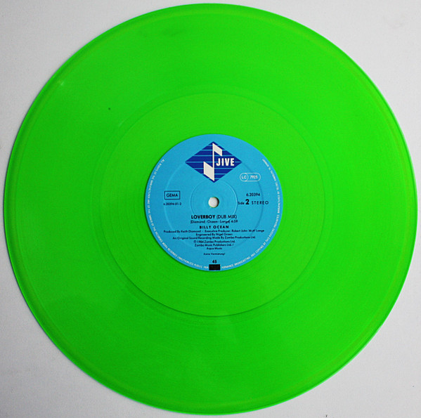 Cover zu Billy Ocean - Loverboy | 1985 | Vinyl | Electronic, Funk / Soul | Germany