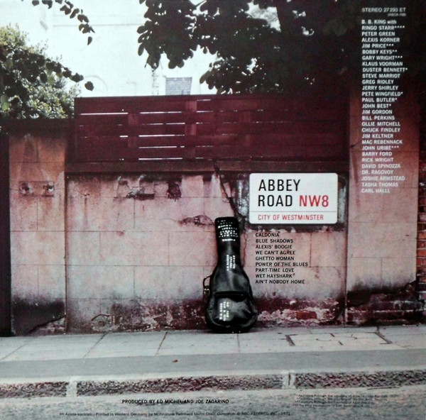 Cover zu B.B. King - In London | 1976 | Vinyl | Funk / Soul | Germany