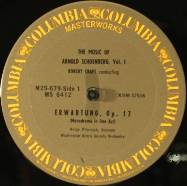 Cover zu Arnold Schoenberg - The Music Of Arnold Schoenberg - Volume One | Vinyl | Classical | US