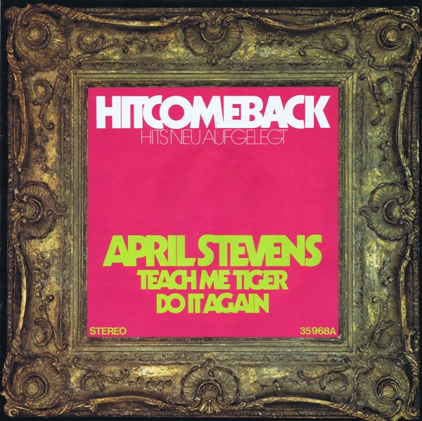 Cover zu April Stevens - Teach Me Tiger / Do It Again | 1972 | Vinyl | Funk / Soul, Pop | Germany Schallplatten Ankauf