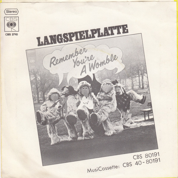 Cover zu The Wombles - Minuetto Allegretto | 1974 | Vinyl | Pop | Germany Schallplatten Ankauf
