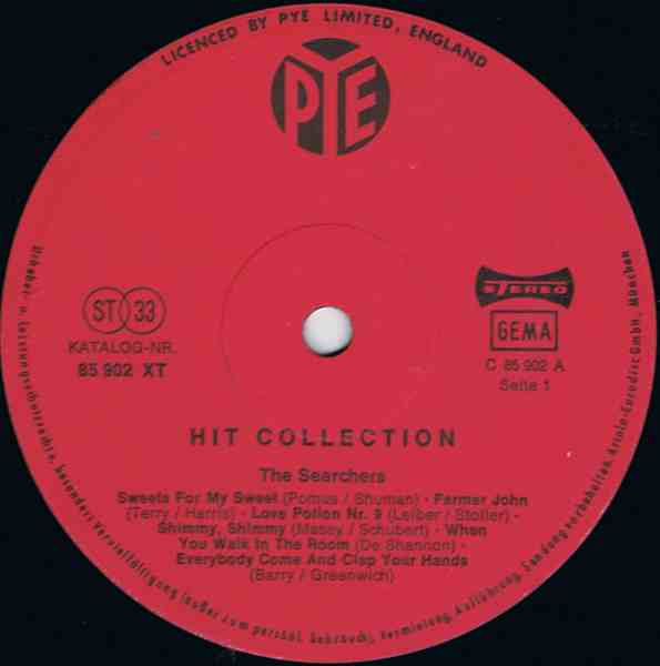 Cover zu The Searchers - Hit Collection | 1972 | 2xLP, Comp | Rock, Pop | Germany