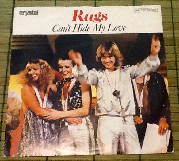 Cover zu Rags (2) - Can't Hide My Love | 1977 | Vinyl | Pop | Germany Schallplatten Ankauf