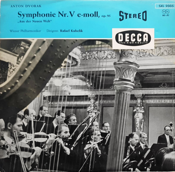 Cover zu Antonín Dvořák - Rafael Kubelik, Wiener Philharmoniker - Symphonie Nr. V E-moll, Op. 95