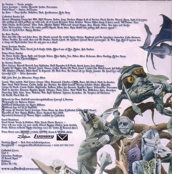 Cover zu Cathedral - The Garden Of Unearthly Delights | 2005 | CD, Album, Limited Edition | Rock | Germany