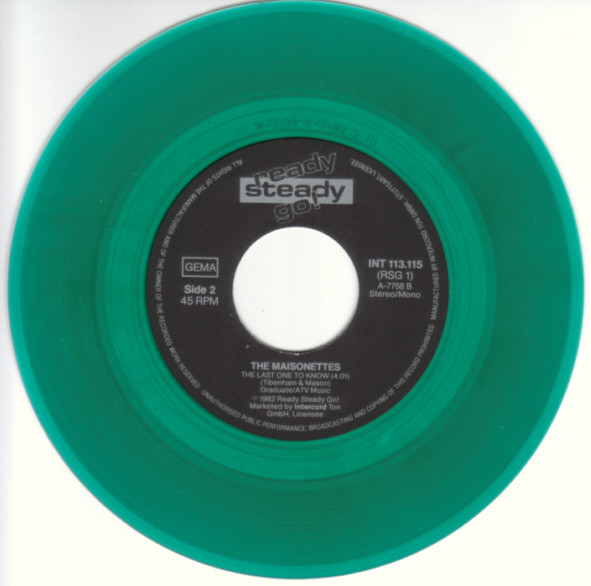 Cover zu The Maisonettes - Heartache Avenue | 1983 | Vinyl, Stereo, 45 RPM, 7