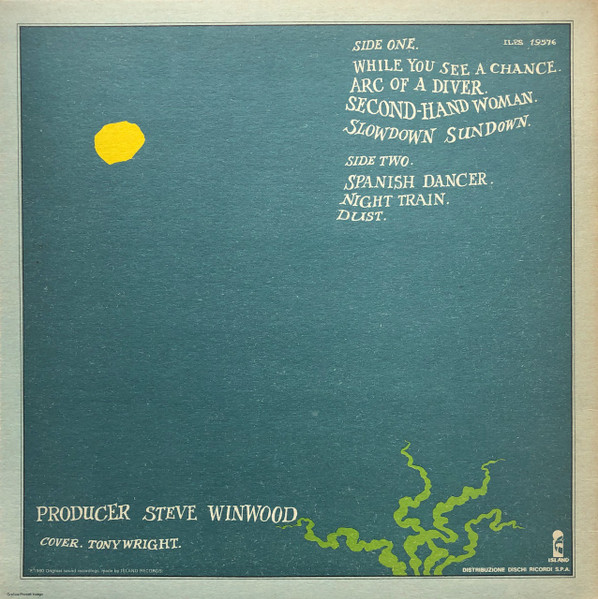 Cover zu Steve Winwood - Arc Of A Diver | 1980 | Vinyl | Rock | Italy