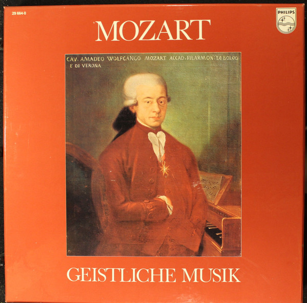 Cover zu Wolfgang Amadeus Mozart - Geistliche Musik | 1974 | Vinyl | Classical | Germany
