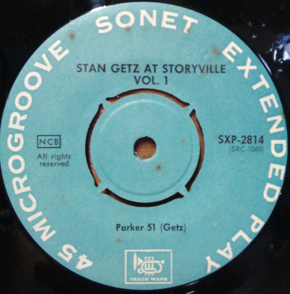 Cover zu Stan Getz - At Storyville Vol. 1 | Vinyl | Jazz | Sweden