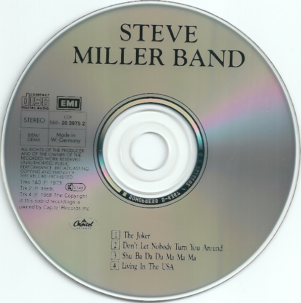 Cover zu Steve Miller Band - The Joker | 1990 | Vinyl | Rock | Europe