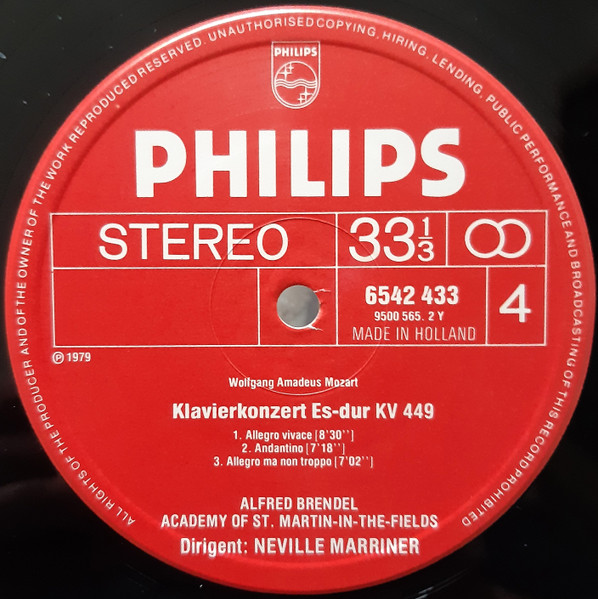 Cover zu Alfred Brendel, Wolfgang Amadeus Mozart, The Academy Of St. Martin-in-the-Fields, Sir Neville Marriner - 13 Klavierkonzerte = Piano Concertos = Concertos Pour Piano | 1979 | Classical Schallplatten Ankauf