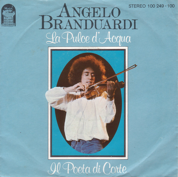 Cover zu Angelo Branduardi - La Pulce D'Acqua / Il Poeta Di Corte | 1978 | Vinyl | Pop | Germany Schallplatten Ankauf