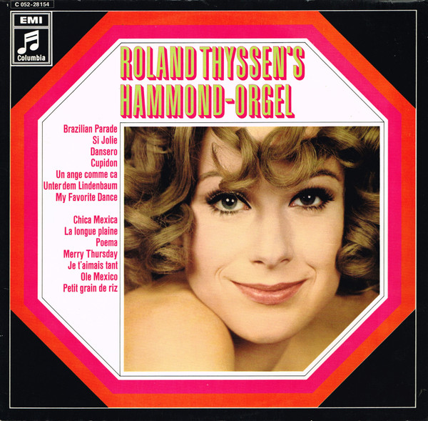 Cover zu Roland Thyssen - Roland Thyssen´s Hammond-Orgel | 1970 | Vinyl | Jazz, Funk / Soul, Pop | Germany