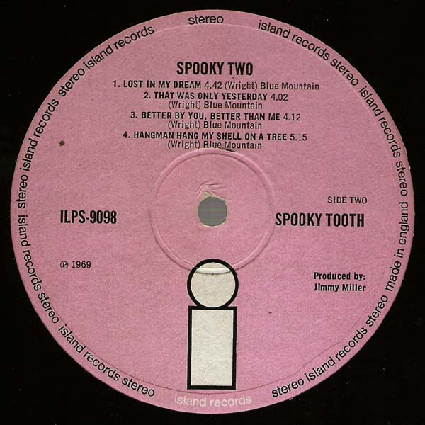 Cover zu Spooky Tooth - Spooky Two | 1969 | Vinyl | Rock | UK