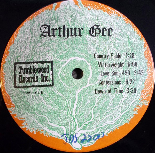 Cover zu Arthur Gee - Arthur Gee | 1971 | Vinyl | Rock | US