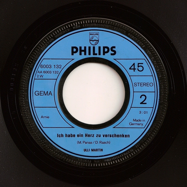 Cover zu Ulli Martin - Monika | 1971 | Vinyl | Pop | Germany Schallplatten Ankauf