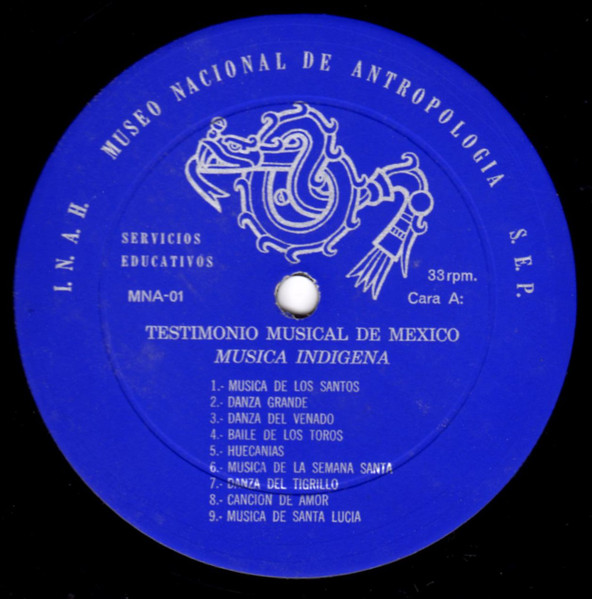 Cover zu Various - Testimonio Musical de Mexico | 1967 | Vinyl | Latin, Folk, World, & Country | Mexico