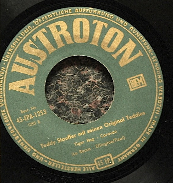Cover zu Teddy Stauffer Und Seine Original Teddies - Teddy Stauffer Mit Seinen Original Teddies | Vinyl | Jazz | Germany