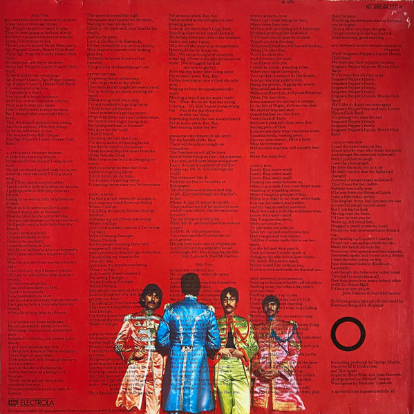 Cover zu The Beatles - Sgt. Pepper's Lonely Hearts Club Band | Vinyl | Rock | Germany