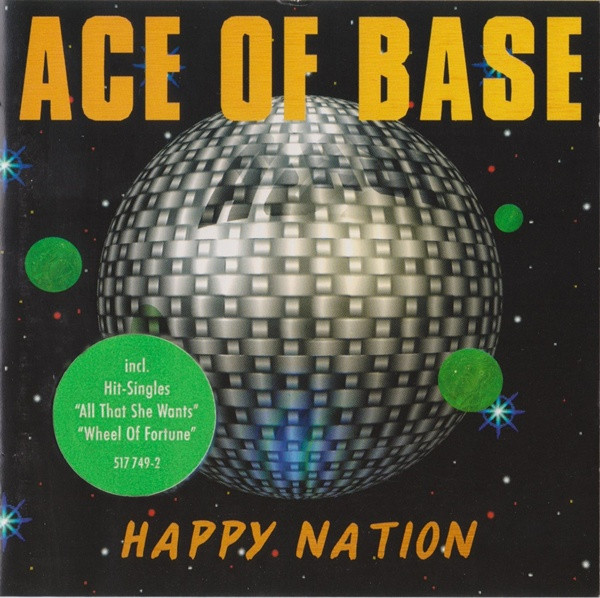 Cover zu Ace Of Base - Happy Nation | 1993 | Vinyl | Electronic, Funk / Soul, Pop | Europe