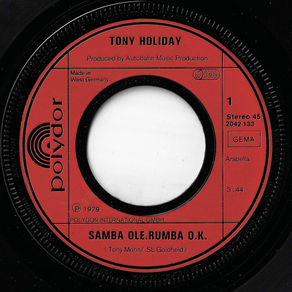 Cover zu Tony Holiday - Samba Olé Rumba O.K. | 1979 | Vinyl | Pop | Germany Schallplatten Ankauf