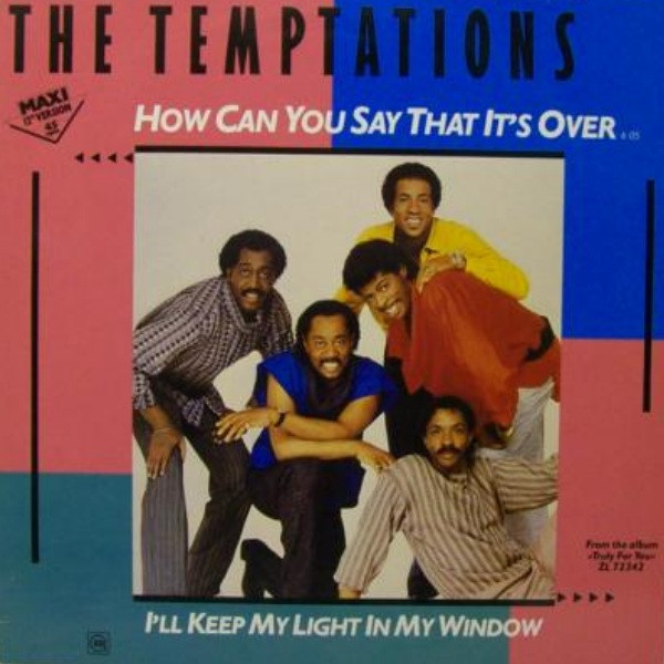 Cover zu The Temptations - How Can You Say That It's Over | 1984 | Vinyl | Rock, Funk / Soul | Germany Schallplatten Ankauf