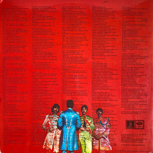 Cover zu The Beatles - Sgt. Pepper's Lonely Hearts Club Band | 1969 | Vinyl | Rock | Germany