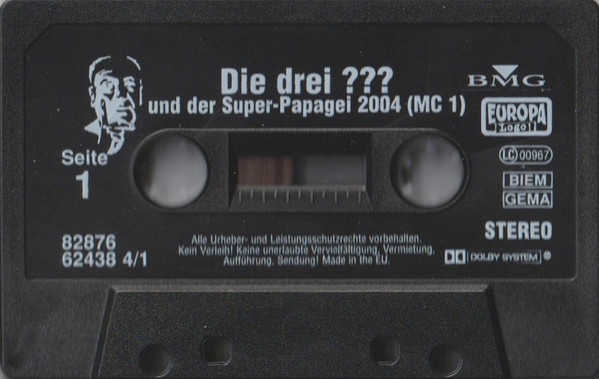 Cover zu Robert Arthur - Die Drei ??? Und Der Super-Papagei 2004 | 2004 | Vinyl | Non-Music | Germany