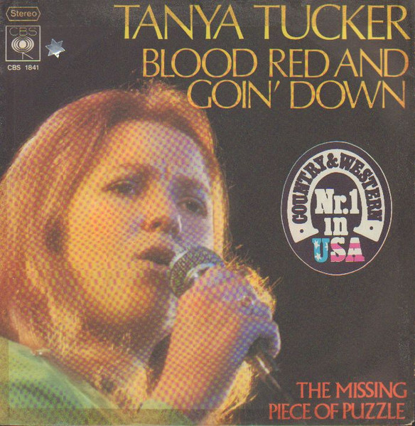 Cover zu Tanya Tucker - Blood, Red and Goin' Down | 1973 | Vinyl | Folk, World, & Country | Germany Schallplatten Ankauf