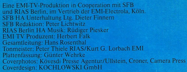 Cover zu Various - Das Gibt's Nur Einmal - Noten, Die Verboten Wurden | 1983 | Vinyl | Pop, Classical | Germany